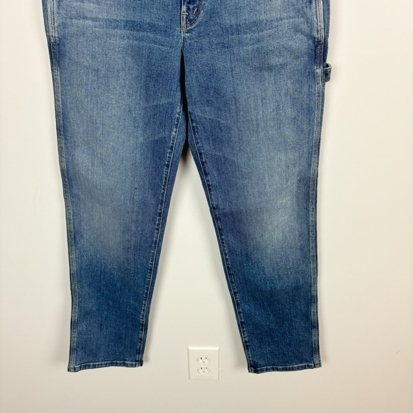 MOTHER Denim High Waisted Utility Jeans So Long Wash Size 29 - Picture 9 of 12